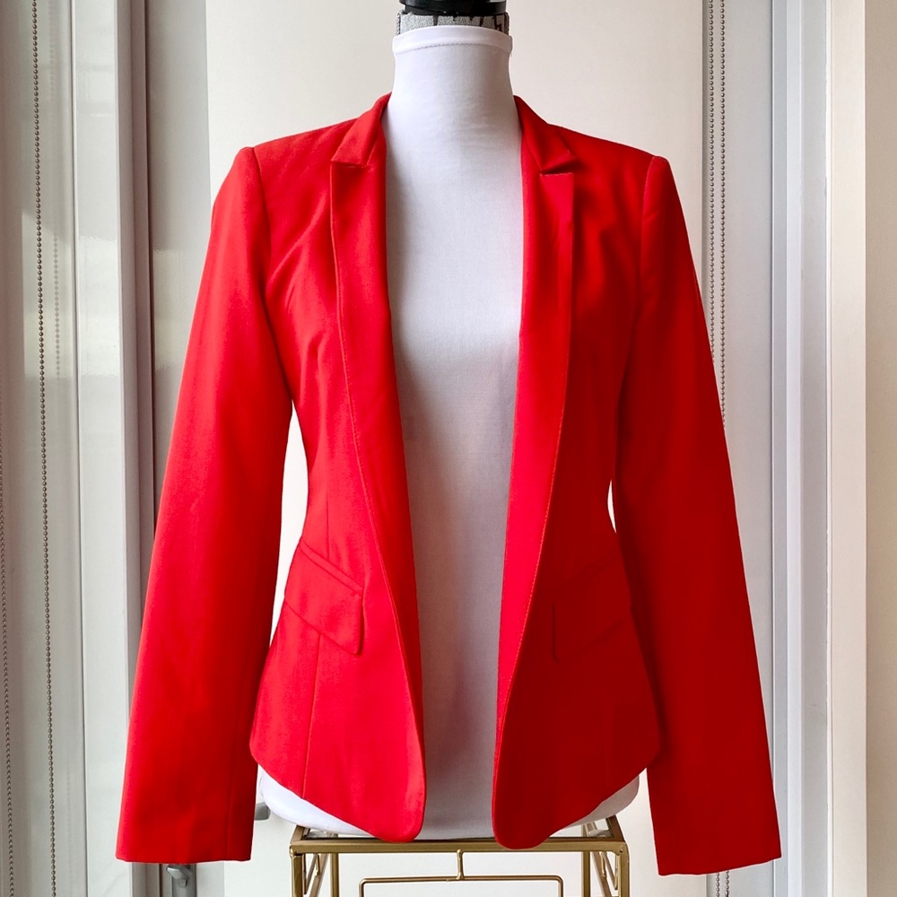 Poppy Red Blazer
